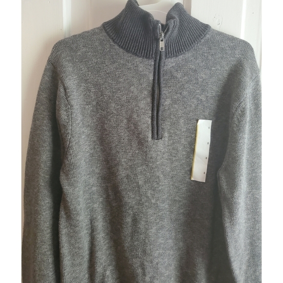 NEW Goodfellow & Co. 1/4 Zip-Up Pullover Sweater - Picture 3 of 11